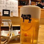 和牛専門店 焼肉 牛和 - ビール