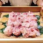 銀座うち山 - 鯛茶漬けの鯛