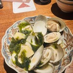 瓦町久屋 浮世ばなれ - アサリの酒蒸し