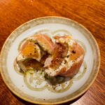 瓦町久屋 浮世ばなれ - いちじくとクリームチーズの生ハム包み