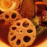 66 Cafe Lounge - 季節野菜のスープカレー