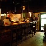 ギャラリーカフェ道の途中 - カウンター席(´•ω•｀♥)