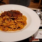 タリーズコーヒー - 料理写真:チェダーボロネーゼ