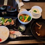 和風ばる つどいや - スープカレーとから揚げのランチ