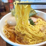 一条流中華そば 智颯 - 長岡生姜 麺中盛 味玉