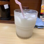 リッチなカレーの店 アサノ - 梅ラッシー