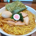 一条流中華そば 智颯 - 長岡生姜 麺中盛 味玉