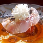 Ji-Cube - イサキの醤油がけ