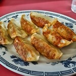 ながみねラーメン - 餃子は一皿8個