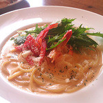柊山ガーデン - オマール海老のスープパスタ（ランチ）