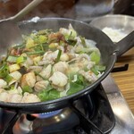 개미집 - かなり火が通りました