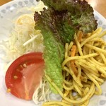 洋食おがわ - 付け合わせサラダ