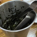 개미집 - 海苔たっぶり用意されてます