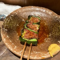 鳥茂 - ピーマンの肉詰め