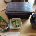 和食 鰻 清白 - 上うな重蓋あり