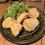 もつとマグロ Tunaがる - マグロの竜田揚げ