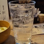 千亀 - 千亀女芋焼酎炭酸割り