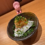 虎ノ門 とだか - 真鯛の新わかめしゃぶしゃぶ/玉葱おろし