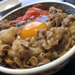 요시노야 50호선 시모다테점 - ♪此処は吉野家、味の吉野家、牛丼一筋、80年〜
                        パパ、明日はホームランだぁ！