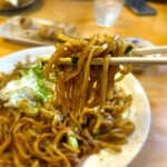 天神橋 - もちもち麺は「マルモ食品」
当然「肉カス」の風味も健在です