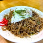 天神橋 - 富士宮焼きそば　肉玉大盛り