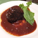 ワインレストラン ドミナス - フォアグラ入りハンバーグ