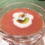 ワインレストラン ドミナス - スイカのガスパッチョ