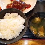 風 - ハンバーグ