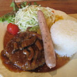 KIYA - 料理写真:【ハンバーグプレート】