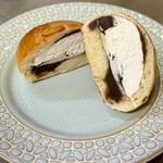 パン ドゥ シュクレ - パン屋のまんじゅう   コーヒー断面