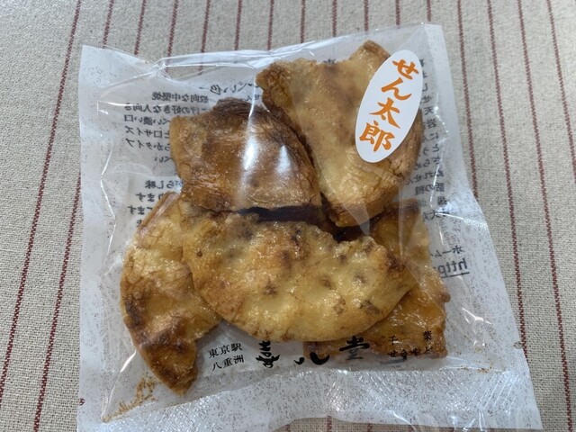 スキー senbei Tanuki Senbei - Azabu Juban/Senbei (Rice cracker) | Tabelog