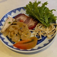新橋亭 - 前菜四種 