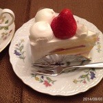 ルクープル - 2014/8/3(日)持帰りの苺ショート412円