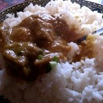 ススマ - ライスにカレーをかけて、頂きま～す！