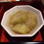 mass かまどのある家 酒をよぶ食卓 - 茄子の揚げびたし