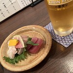 旬味きのした - お造り盛り合わせ