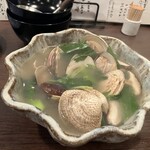 旬味きのした - 蛤の酒蒸し