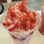 河西いちご園 農園カフェ - けずりいちご