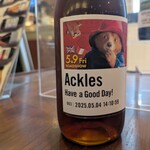 TAG-COFFEE STAN(D) - ラベルにはMy Lovely Dogの名前 Ackles　私だけのオリジナルボトル