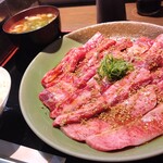 浪花焼肉 肉タレ屋 - 写真の補正なしです