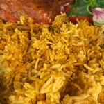 TOKYO CLASSIC CAMP CAFE - ピリヤニのバスマティライス。