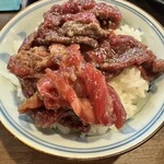 川崎焼肉 肉小僧 はなれ - 評判の山ロース　これは美味い　〆第一弾