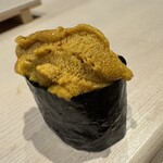 鮨 にし岡 - 黒うに（淡路島・由良）　◎