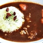 カフェ ら・ら・ら - チキンと人参の甘口カレー