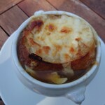 グリーンサイドカフェ - オニオングラタンスープ(ランチセット)