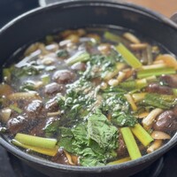 出羽屋 - 山菜のつけ汁