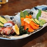 紅緒 - お造り三種盛り