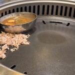 맛찬들 왕소금구이 - 先に海老とタレ