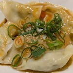 満天家 - 【ごま味噌坦々水餃子】４８０円