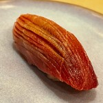 おかめ寿司 - 中トロ。ウンマイ！全く身焼けしていません